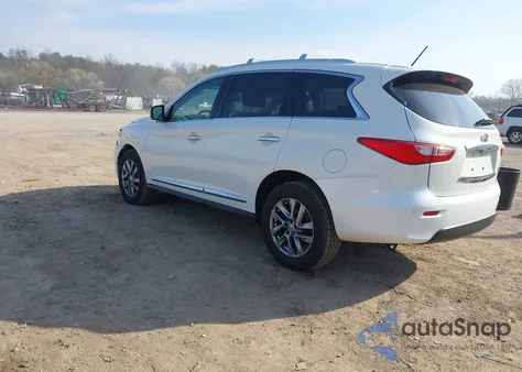 2013 Infiniti Jx35 from USA, damaged, VIN 5N1AL0MN3DC330667
